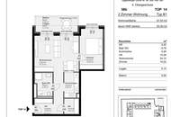 2-Zimmer Wohnung mit Balkon &amp; Loggia im 4. Stock in 8020 Graz