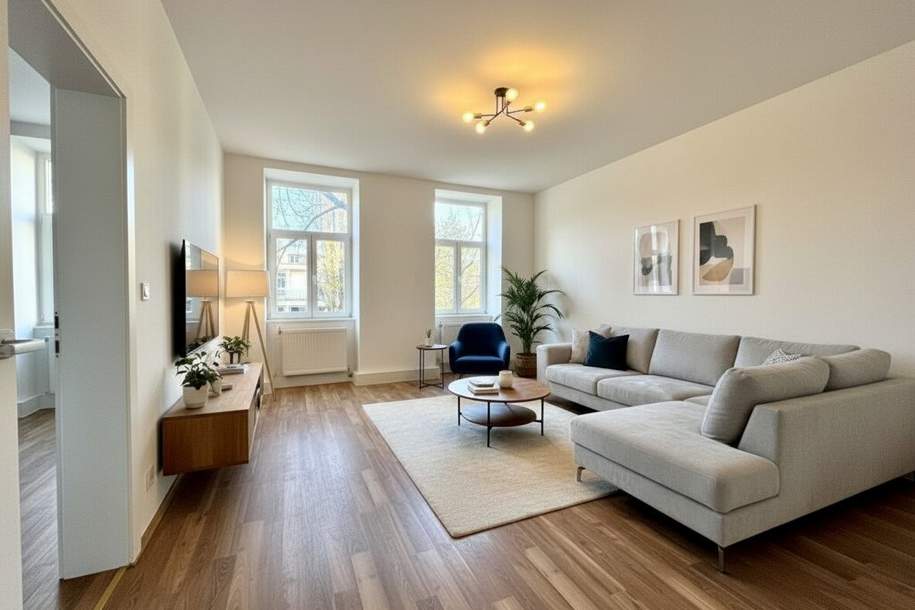 Cityapartment nahe U3 Schlachthausgasse - Charmanter Altbau in Ruhelage, Wohnung-kauf, 495.000,€, 1030 Wien 3., Landstraße