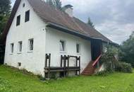 Uriges Bauernhaus in idyllischer Lage mit Wald und Wiesenflächen