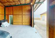 Lager mit großem Einfahrtstor