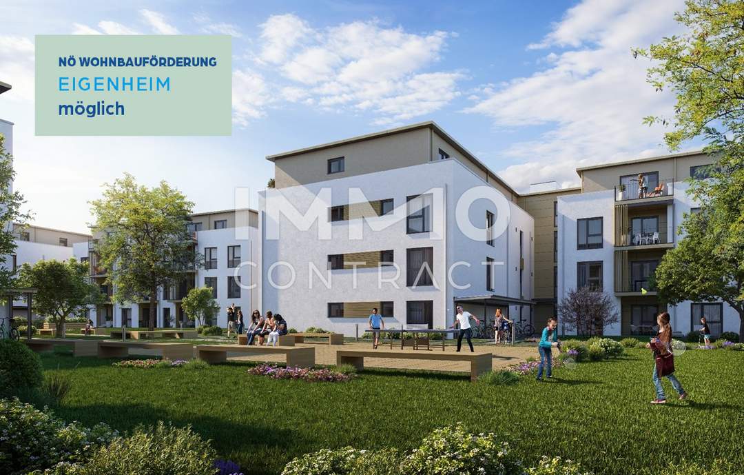 Erstbezug, 3 Zimmer Gartenwohnung!