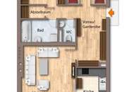 Modern sanierte 3-Zimmer-Eigentumswohnung mit sonniger Loggia und Flussblick