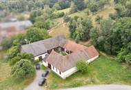 Sanierungsbedürftiger Vierkanthof in ruhiger Ortsrandlage! 6.100 m² Grundstück mit 4.100 m² Bauland & Platz für Tierhaltung