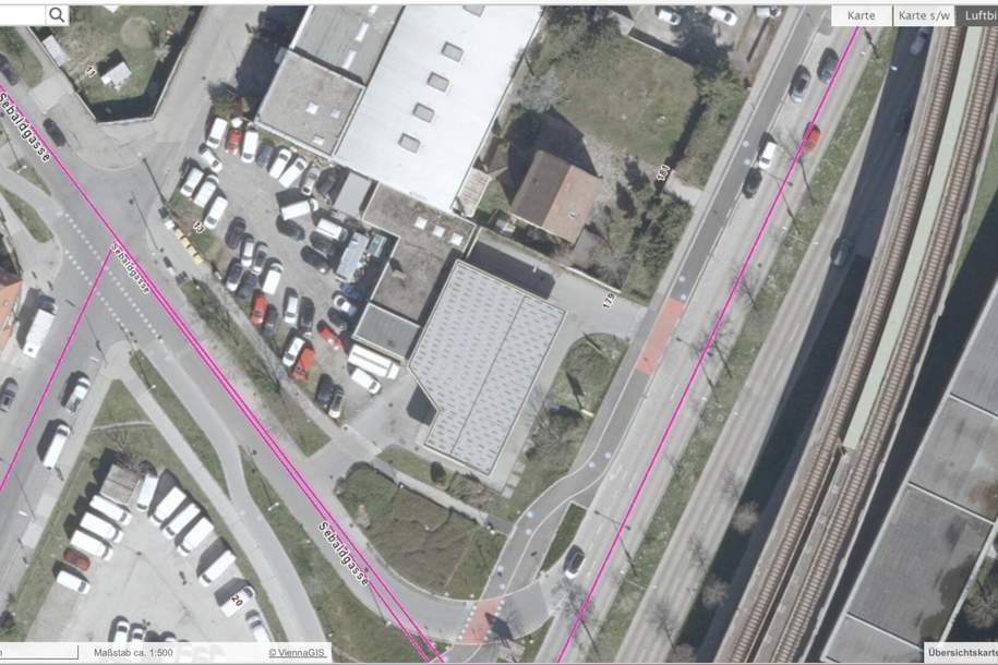 Grundstück Wien 1220, Gewerbeobjekt-miete, 1.800,00,€, 1210 Wien 21., Floridsdorf