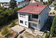 Gepflegtes Zweifamilienhaus mit Fernblick in Großhöflein – 150 m², 6 Zimmer, Garage, Keller