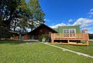 Holzhaus in Waldrandlage – absolute Ruhelage mit Dorfnähe und modernem, belagsfertigem Zubau