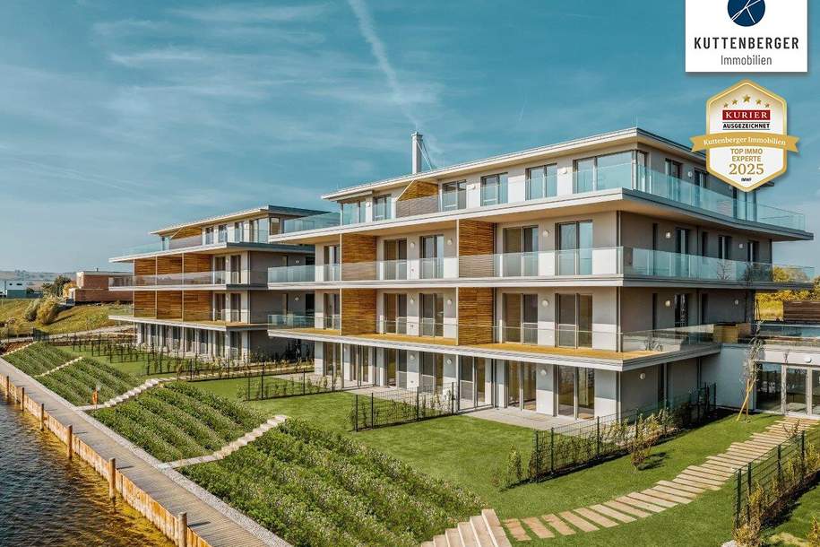 Neue und großzügige 2 Zimmer Dachgeschoßwohnung im Seepark Oggau! PROVISIONSFREI für den Käufer!, Wohnung-kauf, 399.000,€, 7063 Eisenstadt-Umgebung