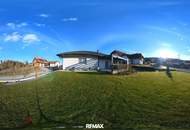 Bezugsfertiger, moderner Bungalow mit Burgblick