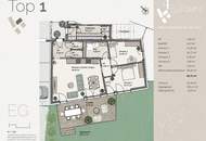 PROVISIONSFREIER ERSTBEZUG | 3-Zimmer-Gartenwohnung in Graz-Waltendorf mit rd. 250 m² Eigengarten &amp; Terrasse
