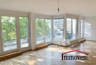Dachgeschosswohnung mit Klimaanlage, Terrasse, Dachterrasse und Weitblick