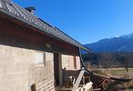 Bauland und Rohbau Wirtschaftsgebäude mit der Möglichkeit der Nutzungsänderung