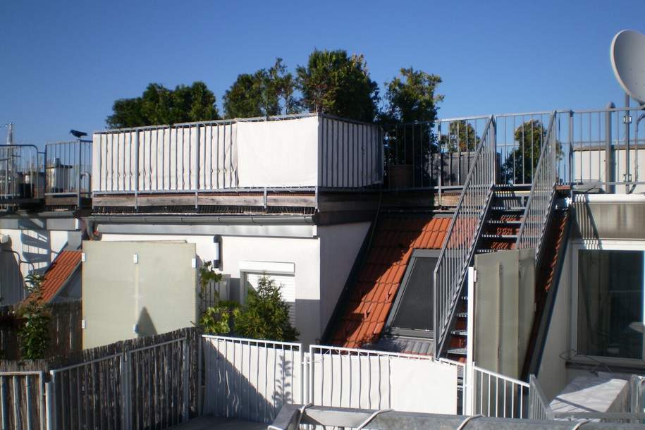 Traumhafter Wienblick - Bezaubernde DG-Terrassen-Wohnung, Wohnung-miete, 1.186,14,€, 1050 Wien 5., Margareten