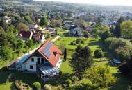 Idyllisch wohnen mit Weitblick – großzügiges Wohnhaus auf großem Grund mit Baulandreserve in Toplage am Waldrand