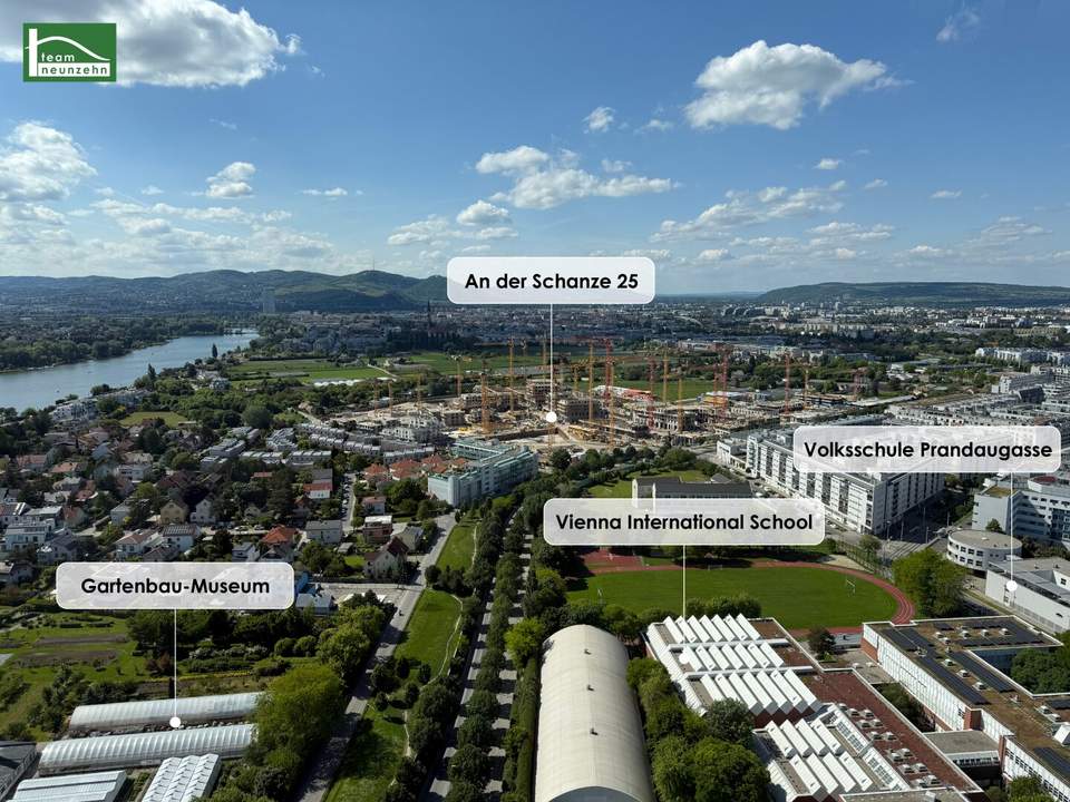 „An der Schanze“: Lebensqualität. Lage. Luxus - Exklusiv leben. Direkt am Wasser. Ab Herbst 2026.