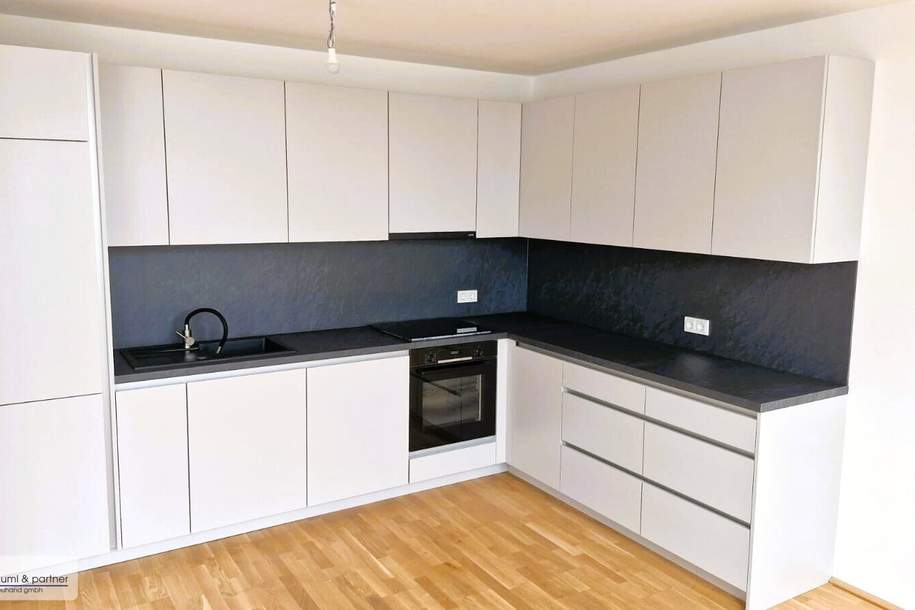 Erstbezug! 3-Zimmer-Wohnung mit Balkon in der Nähe U1 Kagraner Platz - INKLUSIVE Küche!, Wohnung-kauf, 506.431,€, 1220 Wien 22., Donaustadt