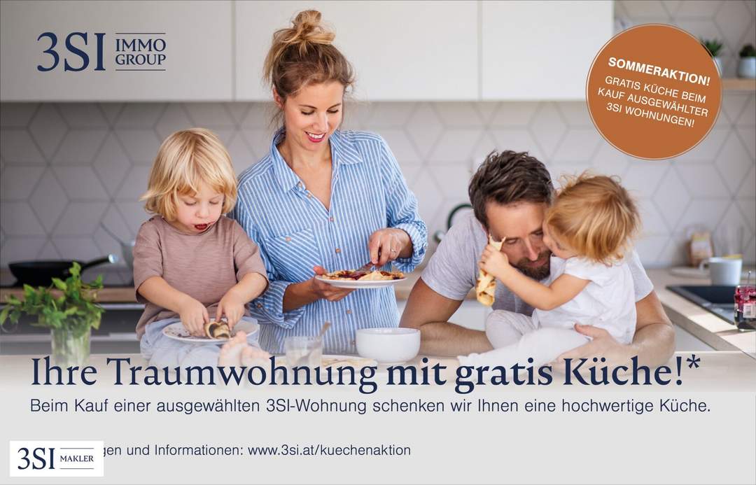 Die Symbiose - Traumhafte Dachgeschoßwohnung mit Terrassen und Grünblick in verkehrsberuhigter Lage
