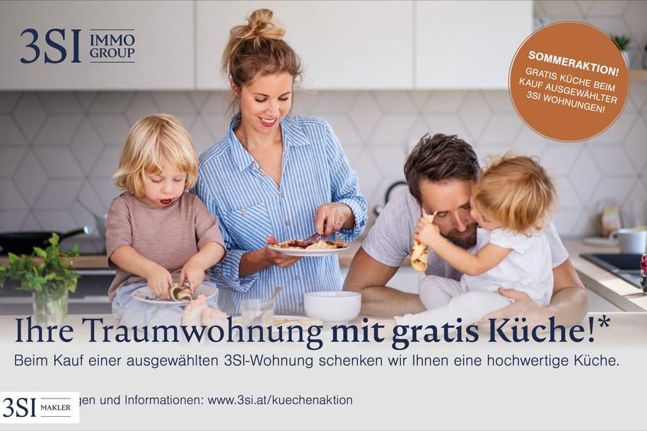 Die Symbiose - Traumhafte Dachgeschoßwohnung mit Terrassen und Grünblick in verkehrsberuhigter Lage, Wohnung-kauf, 807.311,€, 1140 Wien 14., Penzing