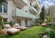 Klimatisierte, sonnige Gartenwohnung in repräsentativem Palais im Botschaftsviertel nächst Schloss Belvedere!