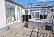 TERRASSENHIT, DACHGESCHOSS, 81 m2 Maisonette mit 12 m2 Terrasse, 3 Zimmer, Küche, Galerie, Wannenbad, Augarten-Nähe