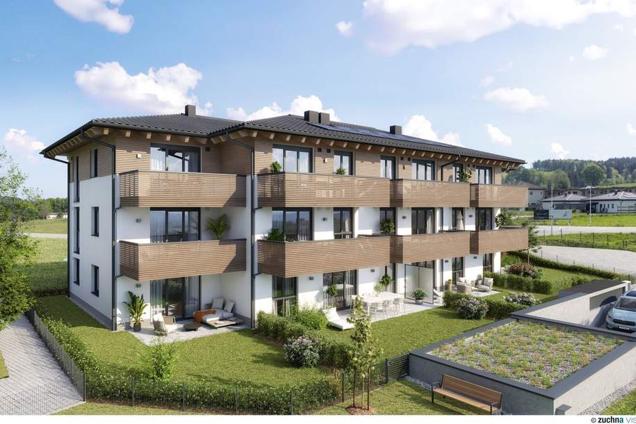 3Zimmerwohnung in Palting mit schönem Balkon, Wohnung-kauf, 310.500,€, 5163 Braunau am Inn
