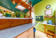 WOHNEN UND ARBEITEN IN EINEM - EXKLUSIVES LOKAL MIT WOHNUNG, WEINKELLER &amp; DACHTERRASSE!