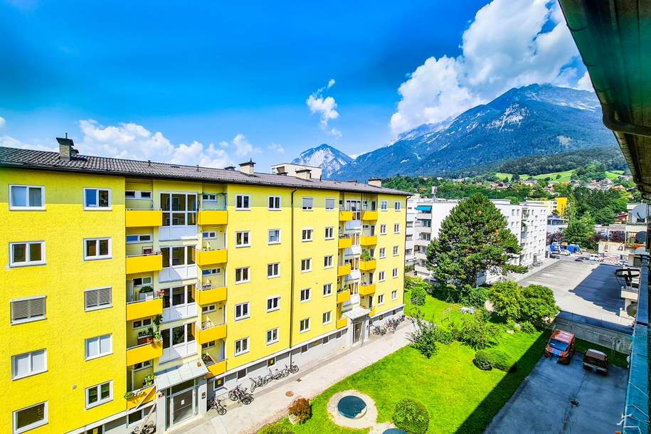 Gepflegte 2-Zimmer-Wohnung mit 2 Balkonen in zentraler Aussichtslage in der Ampfererstraße!, Wohnung-kauf, 264.000,€, 6020 Innsbruck-Stadt