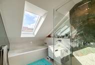 Helle Dachgeschoßwohnung mit Terrasse auf einer Wohnebene