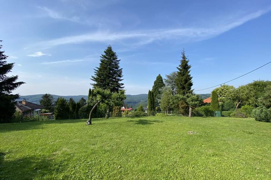 FERNSICHT + RUHELAGE + SONNIG + nahe Hohe-Wand-Wiese!, Grund und Boden-kauf, 680.000,€, 1140 Wien 14., Penzing