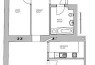 Super aufgeteilte und unbefristet vermietete 3-Zimmer-Wohnung - ca. 3,4 % Bruttoanfangsrendite!