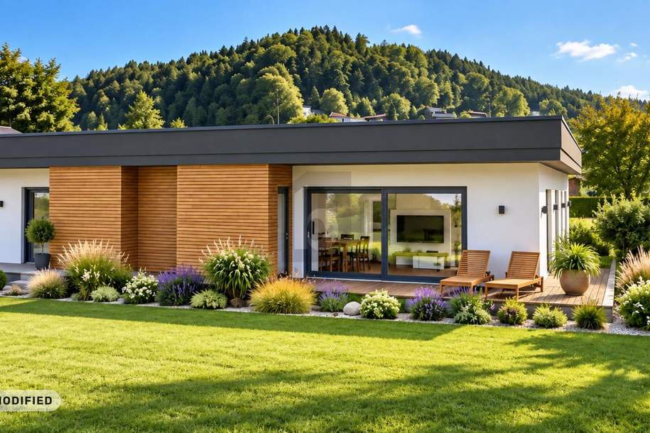 NEUBAUPROJEKT IN SCHALCHEN - ZWEI MODERNE HAUSHÄLFTEN AUF EINER EBENE, Haus-kauf, 339.700,€, 5231 Braunau am Inn