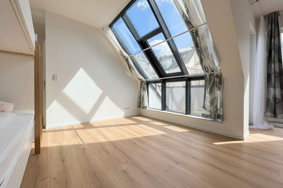 Helle Citywohnung mit Terrasse (Heizkosten inkl.), Wohnung-miete, 1.500,00,€, 1070 Wien 7., Neubau