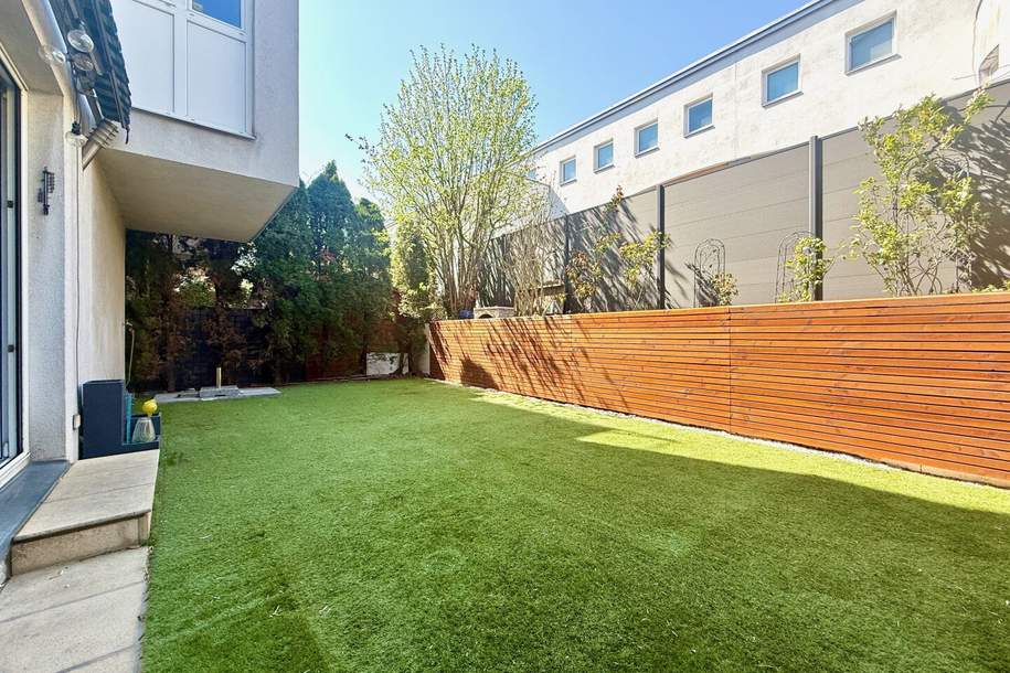 Maisonette I ca. 99m² Garten I ca. 56m² große Wohnküche I hauseigene Tiefgarage I Lage in einer ruhigen Einbahnstraße, Wohnung-kauf, 499.000,€, 1220 Wien 22., Donaustadt
