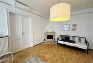 OPERNRING, STAATSOPER, klimatisierte 106 m2 Altbau, 3 Zimmer, Möblierung möglich, Extraküche, 2 Bäder, 4. Liftstock