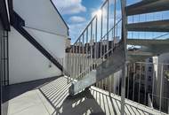 Klimatisierte Dachgeschosswohnung mit großzügiger Dachterrasse | LUFT-WÄRME-PUMPE