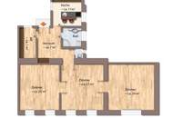 U3 ROCHUSMARKT - UNBEFRISTET - TRAUMHAFTE ALTBAUWOHNUNG IN RUHELAGE