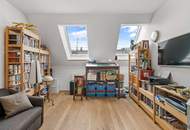 Rooftop-Wohnung über den Dächern des Siebten | 1 Min. zur Mariahilferstr. | 40m² 360°-Terrasse | Virtual Tour