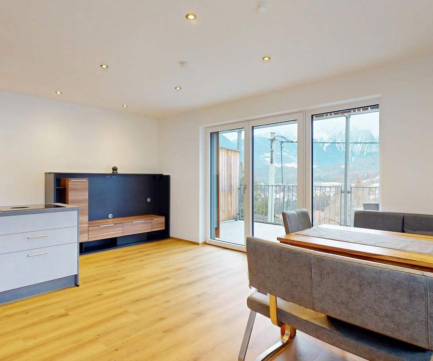 Moderne 3-Zimmer-Wohnung mit Blick auf die Berge!