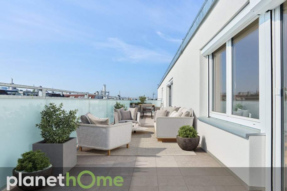 Lichtdurchflutete Dachgeschoßwohnung mit traumhafter Terrasse, Wohnung-kauf, 845.000,€, 1050 Wien 5., Margareten