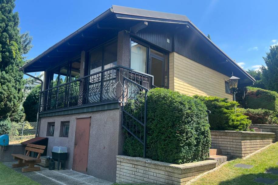 Traumhaftes Einfamilienhaus mit Garten und Sauna mit Seeblick auf Pachtgrund – Ihr neues Zuhause!, Haus-kauf, 147.000,€, 7033 Mattersburg