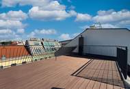 Klimatisierte Dachgeschosswohnung mit großzügiger Dachterrasse | LUFT-WÄRME-PUMPE