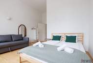 KURZZEITVERMIETUNG / AIRBNB ERLAUBT II KOMPLETT MÖBLIERT II ca. 5m² BALKON II SOFORT NUTZBAR II NÄHE U6/AKH/VOLKSOPER/WUK