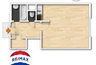 Sanierungsbedürftige 1-Zimmer-Wohnung im 2. Liftstock in U1-Nähe