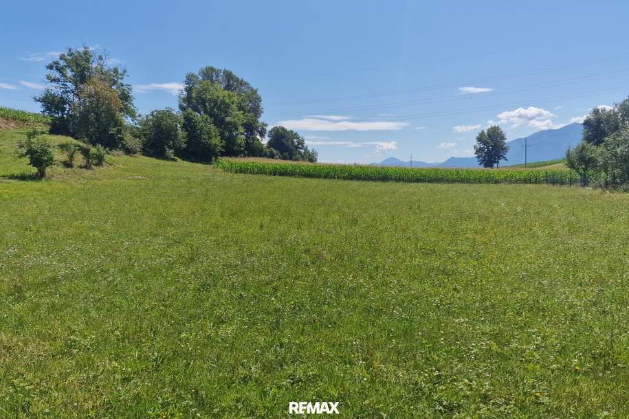 Traumhaftes, ca. 3.109 m² großes Baugrundstück mit Blick auf die Karawanken im Bezirk Völkermarkt, Grund und Boden-kauf, 184.000,€, 9100 Völkermarkt