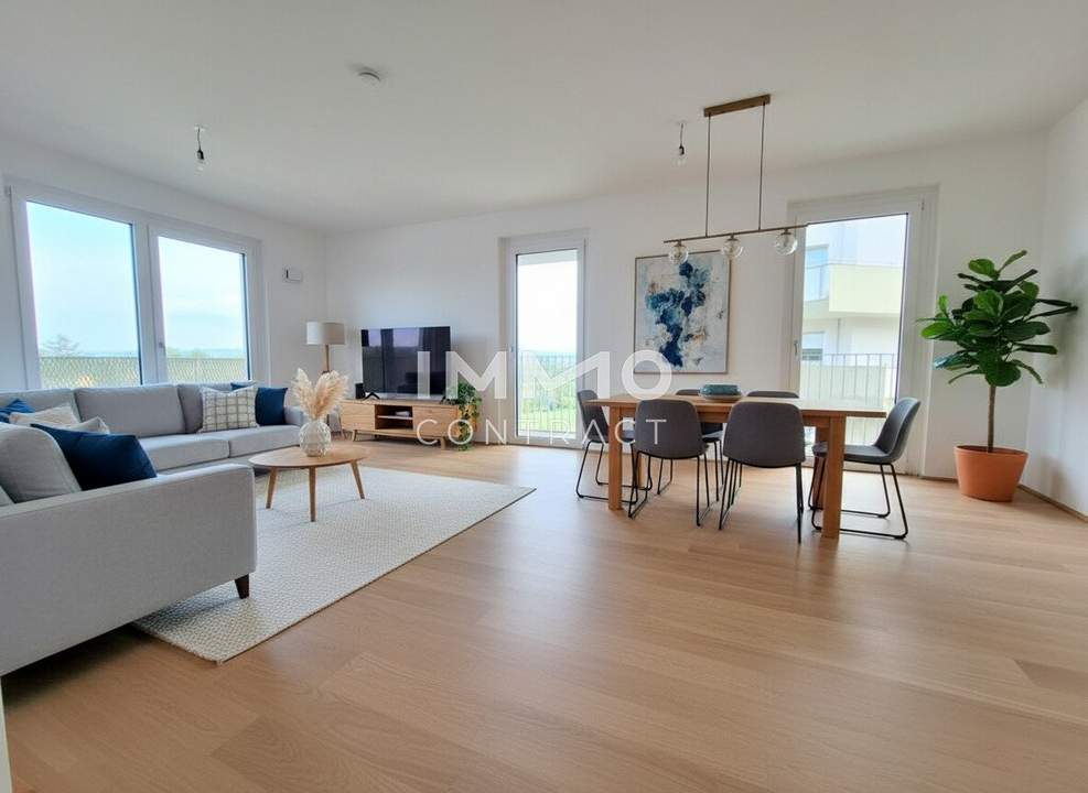Grünlage & Abendsonne! 3-Zimmer-Familienwohnung mit großem Balkon