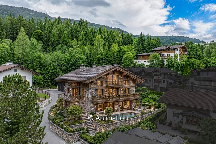Baugrundstück mit Altbestand in sonniger Ruhelage, Grund und Boden-kauf, 1.990.000,€, 6365 Kitzbühel