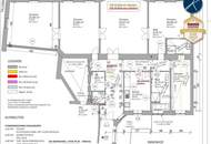 Nähe Stiftskirche (Mariahilfer Straße) U3 : Erstklassiges *Altbau-Juwel mit Balkon*
