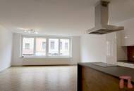 Interessante, moderne und großzügige Zwei-Zimmer-Stadtwohnung.