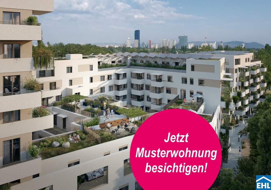Erstbezug | 3 Zimmer | Lebensqualität an der Alten Donau
