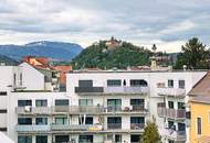 +++ SCHLOSSBERGBLICK +++ Stylisches 2-Zimmer-Penthouse mit großzügiger Dachterrasse