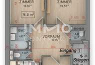 76qm-3Zi-Wohnung mit Balkon in Grünruhelage in Kierling